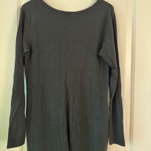 Smash + Tess Friday Romper Black V-Neck Long Sleeve One Piece Size Small - Picture 6 of 16